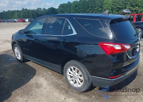 2020 Chevrolet Equinox Fwd Lt 1.5L Turbo из США, поврежденный, VIN 3GNAXKEV2LL267865